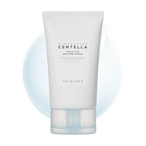 SKIN1004 Hyalu-Cica Moisture Cream, Face Moisturizer with Hyaluronic Acid, Centella Cream for Deep Hydration, Lightweight Nourishing Gel Moisturizer for Face, Korean Skin Care, 2.53 fl oz / 75ml