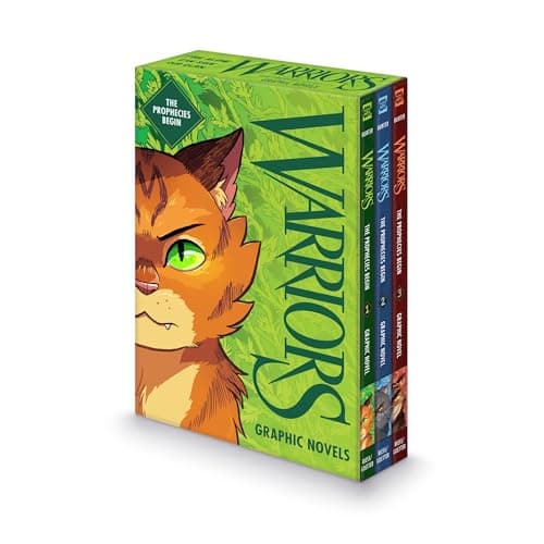 The Warriors Graphic Novel Box Set: The Prophecies Begin: The Complete First Arc, Books #1-#3