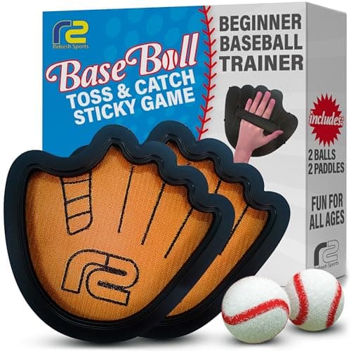 Toss and Catch Ball Set: Fun Ball and Catch Game - Best Baseball Gifts for Boys & Girls - Toys for 2 3 4 Year Old Boys - Toddler Boy Toys & Gift Idea for 9 8 7 6 5 4 3 + Year Old Boy Birthday Gift