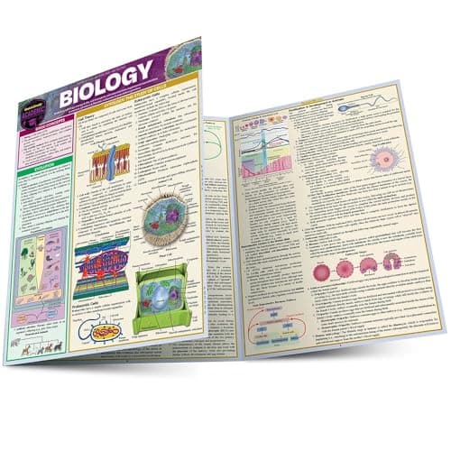 Biology: a QuickStudy Laminated Reference Guide (Quick Study Academic)